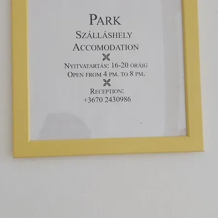 Park Vendeghaz Gæstehus